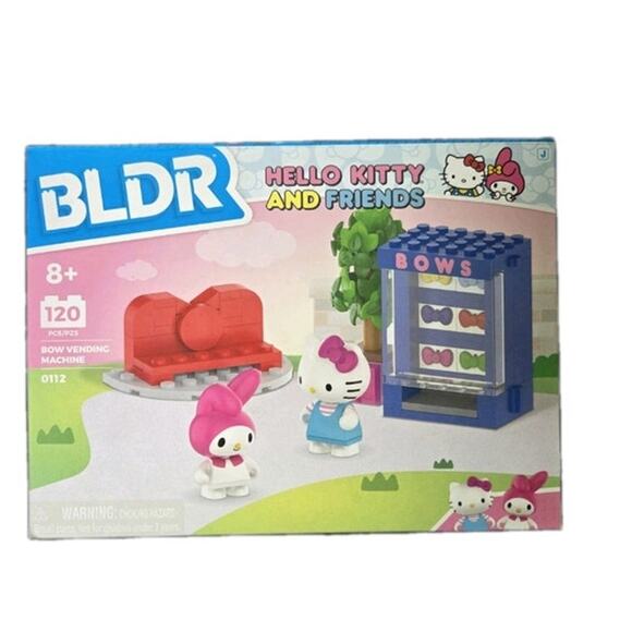 Care Bear & Hello Kitty Toy Bundle - Hello Kitty BLDR Blocks & HK Cheer Bear NEW - Picture 3 of 5